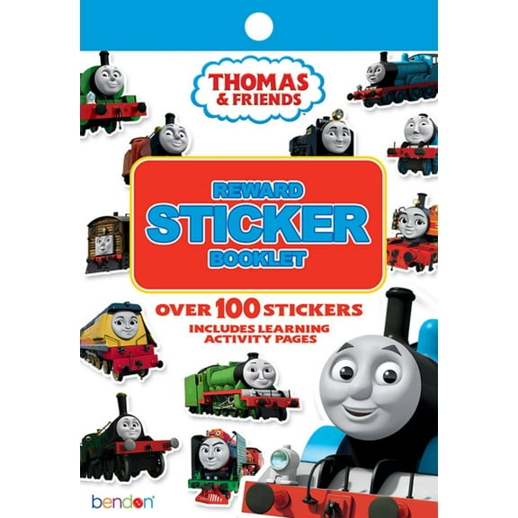 Thomas and Friends Reward Sticker Pad | Thomas & Friends Activity Sticker Book | Learning & Craft Stickers Activity Book | Thomas Reward Certificate Stickers | Over 100 Stickers