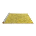 thumbnail image 2 of Ahgly Company Machine Washable Indoor Rectangle Oriental Yellow Industrial Area Rugs, 4' x 6', 2 of 4