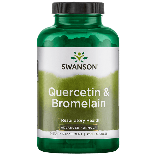 Swanson Quercetin & Bromelain 250 Capsules
