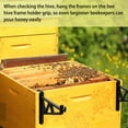 thumbnail image 6 of SIEYIO 6Pcs Bees Hives Frame Holder Bees Hives Inspection Perch Honeycomb Frame Bracket, 6 of 9