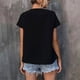 thumbnail image 4 of Tops de blusa bordada de verano para mujer, Tops de mujer bordados de manga corta para mujer Tops de blusa bordada de manga corta para mujer Diseñado con precisión, 4 of 6