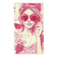 thumbnail image 1 of Fotbe Ace Of Diamonds Lady Toalla Premium con Patrón, Toalla de Microfibra de Secado Rápido, Ligera y Altamente Absorbente (27.5x16in), Ideal para Uso Diario, 1 of 6