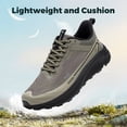 thumbnail image 6 of FitVille Men's Extra Wide Trail Running Shoes, Breathable Lightweight Sneakers for Men with Arch Support, 6 of 7