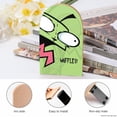 thumbnail image 4 of Invader Zim Bookends Wood Book Divider Decor Shelves Non-Skid Book Stand 2 Pieces For Classroom Dormitory Bookshelf Office Home, 4 of 7
