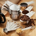 thumbnail image 5 of Last Confection 13-Piece Stainless Steel Measuring Cup and Spoon Set, 5 of 5