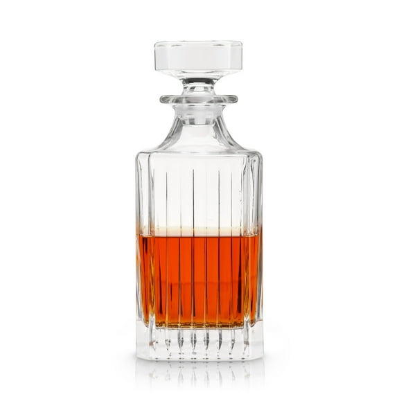 Viski Crystal Whiskey Decanter 28 oz Set of 1