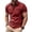 Red, variant on YLSDY Mens Sports Shirts Quarter Zip up Shirts Casual Classic Lightweight Short Sleeve Golf Collared Shirt with Pocket Red M