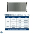 thumbnail image 3 of Spectra Premium CU2818 Automotive Radiator, 3 of 7