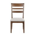 thumbnail image 2 of Steve Silver Ora Warm Brown Walnut Wood Side Chair, 2 of 6