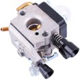 thumbnail image 4 of Carburetor With Air Filter Fuel Hose For Fs38 Fs45 Fs46 Fs55 Km55 Brush Cutter, 4 of 5