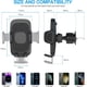 thumbnail image 3 of Soporte ajustable para teléfono móvil con ventilación de aire y gancho metálico - Soporte universal para móvil para coche, compatible con smartphones, 3 of 7