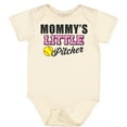 thumbnail image 3 of Inktastic Mommys Little Pitcher Softball Girls Baby Bodysuit, 3 of 5