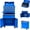 blue, variant on Gaderth 5-Drawer Rolling Tool Chest and Cabinet, Locking Steel Tool Cart, Metal Storage Organizer, Portable Top Box, Sturdy Steel Cart for Garage, Workshop, Home Improvement