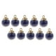 thumbnail image 3 of 10-Pack 0.63 Pulgadas Hermosa Bola De Cristal De Los Colgantes De Joyería Que Hace Los Resultados Brillante Rhinestone Decoración Para DIY Co Azul real Soledad pendientes encantos fabricación de joyas, 3 of 10