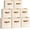 Beige, variant on Storage Cubes 8 Pack, 11 Inch Fabric Storage Cubes Organizer Bins with Labels, Odor-Free & Sturdy PP Structure, Cubby Baskets for Closet, Shelves, Toys & Nursery ( Pink)