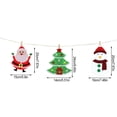 thumbnail image 2 of Moyic Navidad tirando bandera interesante vacaciones colgante decoración escena diseño ventana Navidad adornos hogar adorno escaparate colgantes Kits de decoración para fiestas Moyic HA070735-01, 2 of 5