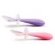 thumbnail image 3 of Munchkin Silicone Trainer Spoons con Choke Guard para el destete Led del bebé, 4pk, Rosa / Púrpura, 3 of 3