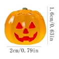 thumbnail image 2 of erdimoy Mini Luminous Resin Jack O Lantern Figurines, Glow in Dark Tiny Pumpkin Statues, Multi-Color Halloween Micro Landscape & Tabletop Decor, 2 of 5