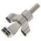 thumbnail image 4 of BESTYASH Cerradura Portátil Para Puerta De Aleación De Zinc Ideal Para Viaje Y Seguridad En El Hogar, 4 of 8