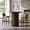 Pure Black, variant on Fnova 31.5" Round Bar‑Height Pub Table, Whiskey‑Barrel‑Shaped Slatted Pedestal Base, Rustic Wood‑Grain Counter Table, Multipurpose High Table for Home Bar, Kitchen, Living Room, Game Room