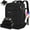 Black, variant on Bagsure Travel Backpack for Men & Women Carry On Backpack Flight Approved Expandable 42L Waterproof Anti-Theft Personal Item Backpack with Packing Cubes and Shoe Pocket