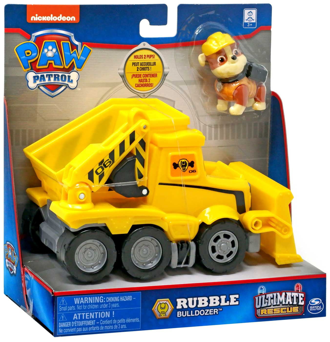 Paw Patrol Ultimate Rescue Rubble Bulldozer Vehicle & Figure [2020