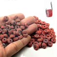 thumbnail image 1 of 25 g de cebo granulado para carpas, pellets para anzuelos, cebo para pesca de carpa cruciana, cebo de anzuelo de hierba para carpa cruciana, alimento para nidos de pozo negro atomizado salvaje, 1 of 5