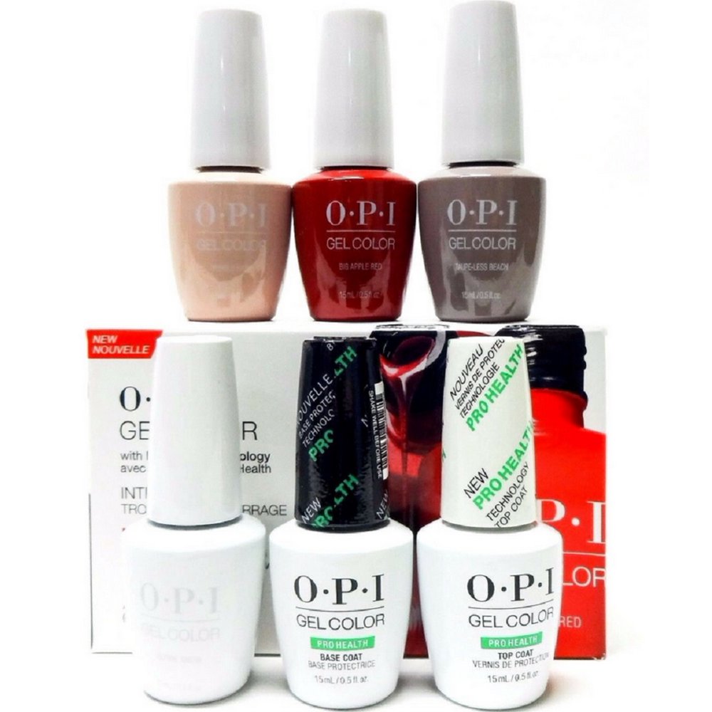 OPI Nail Gel Color ProHealth Pro Health Technology GelColor INTRO KIT 6ct/pk
