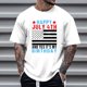 thumbnail image 1 of Tops para hombre, blusas y camisas de cuello redondo y manga corta para hombre, tops casuales de cuello redondo y manga corta con estampados especiales para hombre., 1 of 5