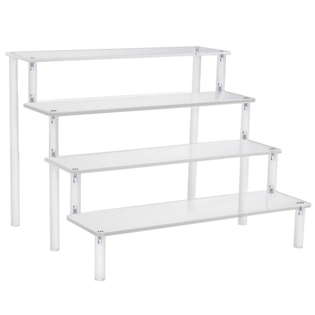 Removable Transparent Acrylic Display Stand Perfume Cosmetics Display Holder 29.5x34.5x20cm