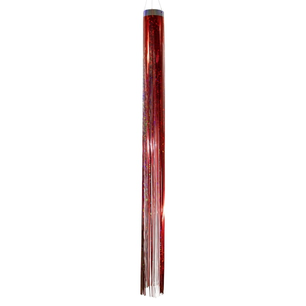 In the Breeze 9051 — Red Holographic Mylar Windsock Hanging Decoration ...