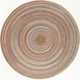 thumbnail image 1 of Rhody Rug BH37R072X072 6 ft. Bar Harbor Mocha Round Rug, Multi Color, 1 of 1