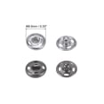thumbnail image 2 of Sew on Snap Buttons 8.5mm Snap Fasteners for Sewing Black & White, 100 Sets, 2 of 6