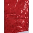 thumbnail image 5 of iiniim Kids Boys Girls Performance Sleeveless Shiny Sequins Vest for Hip Hop Jazz Dance Party 3-8, 5 of 7