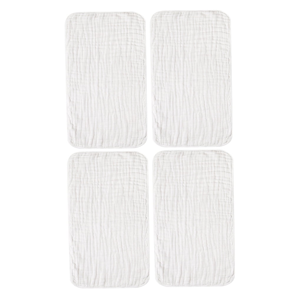 ETHZZLE 4 Pcs Cotton Washcloths for Face Washing Ultra Soft Towels for Daily Use