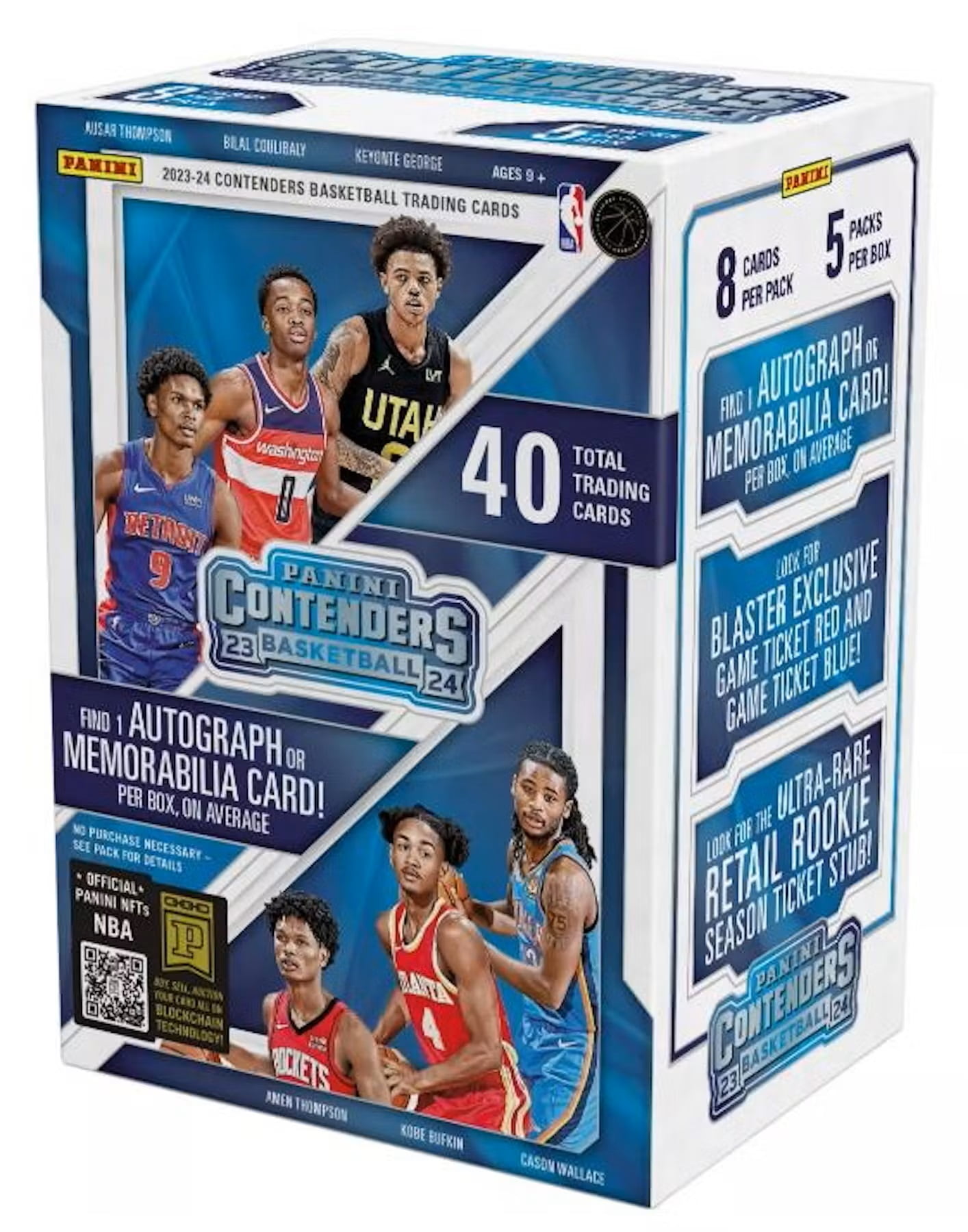 NBA contenders 2021-2022 PANINI 新品未開封　2箱 21-22 Panini Contenders Basketball Blaster Box Trading Cards