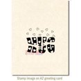 thumbnail image 3 of Deep Red Cling Stamp 2"x2"-heartfelt Hug, 3 of 4