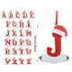 thumbnail image 3 of Adornos de letras para árbol de Navidad, adornos de letras de la A a la Z, colgantes decorativos, letras del alfabeto de Navidad para árbol de Navidad, manualidades, decoración navideña., 3 of 6