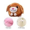 thumbnail image 4 of USB Rechargeable Dog Plush Toy Singing Talking Interactive Bouncing Jump Ball Pets Supplies, 4 of 7