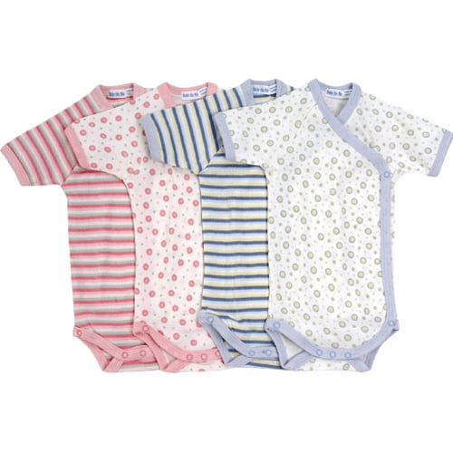 side snap onesies short sleeve