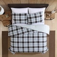 thumbnail image 4 of Eddie Bauer - Twin Comforter Set, Cotton Reversible Bedding with Matching Sham, Stylish Home Decor (Lewis Navy, Twin), 4 of 4