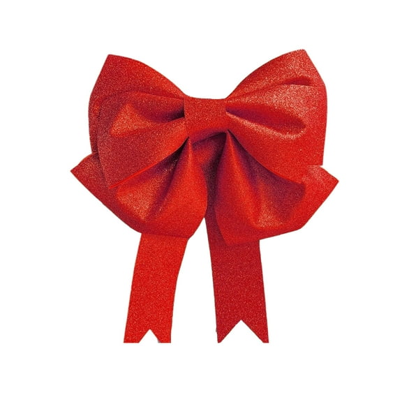 Christmas Bow Decoration for Indoor & Outdoor – Reusable EVA DIY Holiday Bow Ornaments for Wall, Storefront, Windows, Parties
