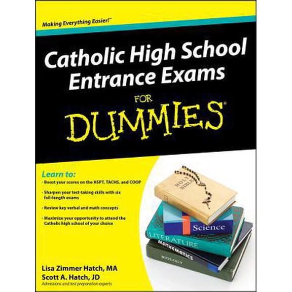 Pre-Owned Catholic High School Entrance Exams for Dummies
