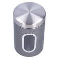 thumbnail image 4 of LYUMO Storage Jar,Stainless Steel Jar,3Pcs Storage Jar Stainless Steel Food Tea Nut Container with Window Durable and Large Capacity for Kitchen, 4 of 9