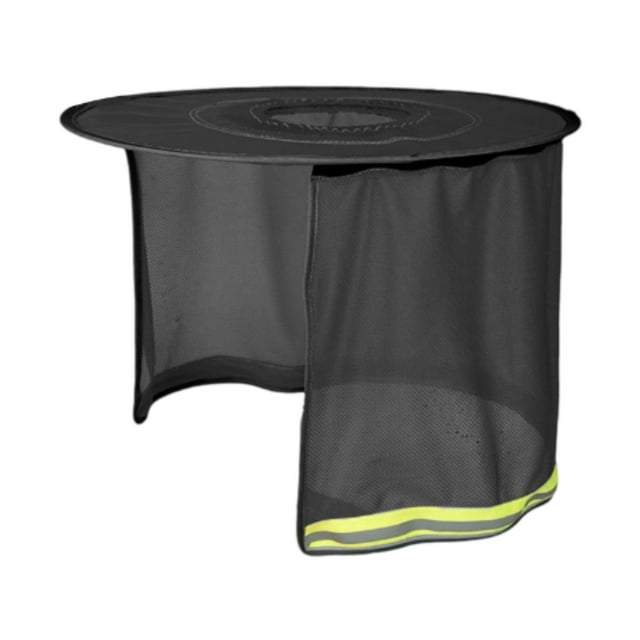 Casco protector Parasol Parasol para obras públicas ligeras negro