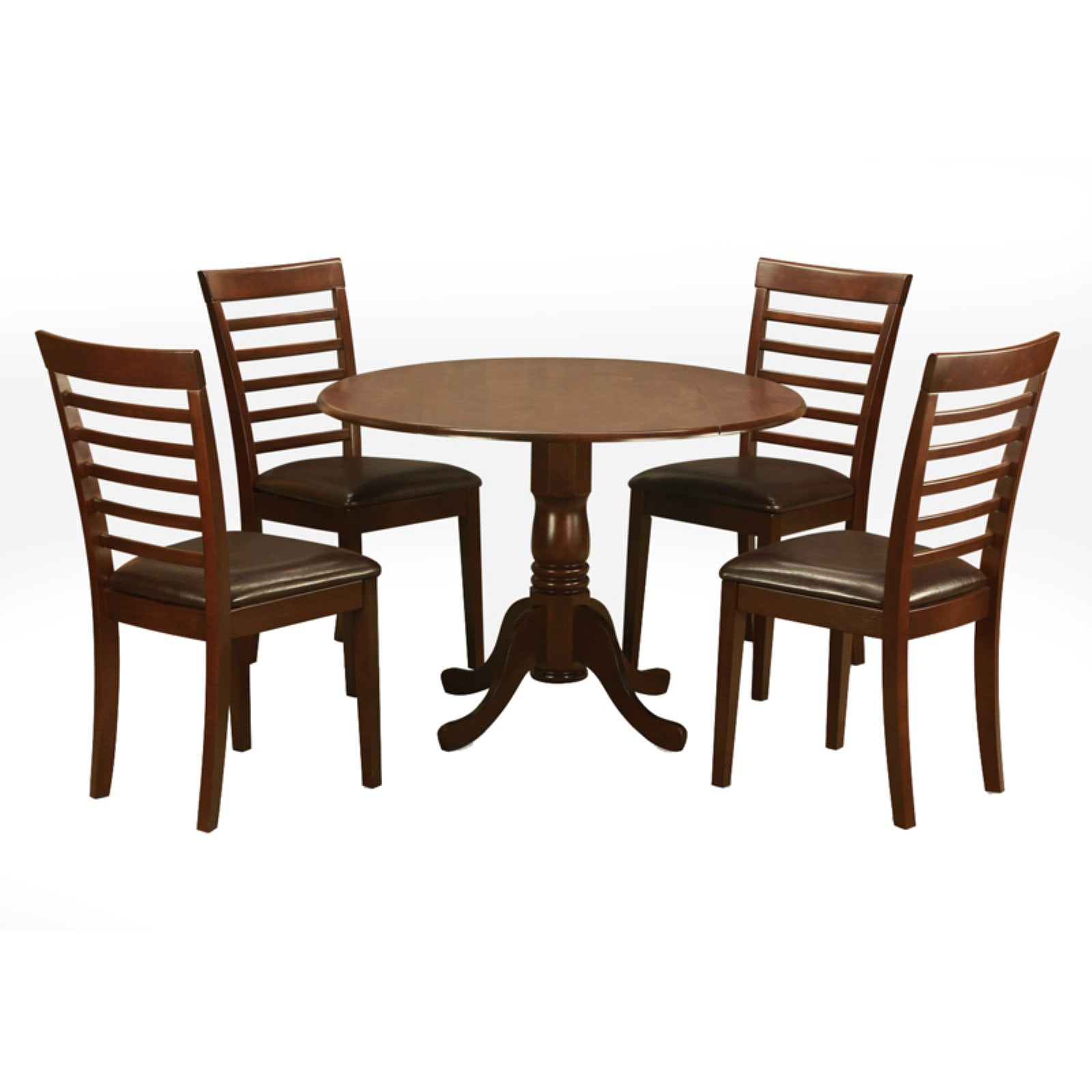 Angel Line Lindsey 5 Piece White Dining Set Ideal for Kitchen and Dining Room Walmart
