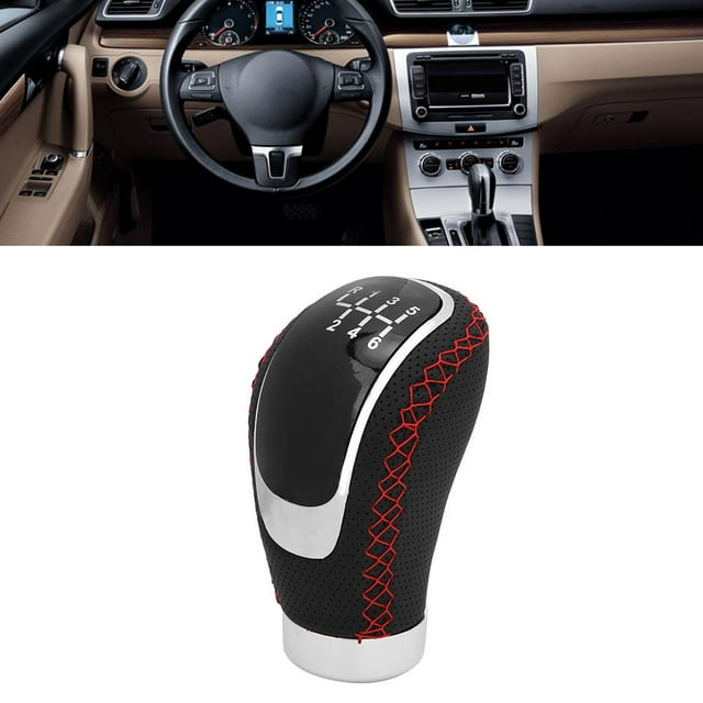 Ymiko Gear Shift Knob Detachable Universal Aluminum Car Auto Manual Gear Shift Knob