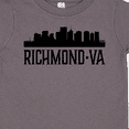 thumbnail image 4 of Inktastic Richmond Virginia City Skyline Boys or Girls Toddler T-Shirt, 4 of 5
