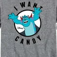 thumbnail image 3 of Monsters Inc - I Want Candy - Toddler And Youth Long Sleeve Graphic T-Shirt, 3 of 5