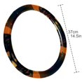 thumbnail image 4 of Xiong Fugu Printed 14.5 Inch PVC Leather Steering Wheel Cover Auto Accessories, 4 of 6